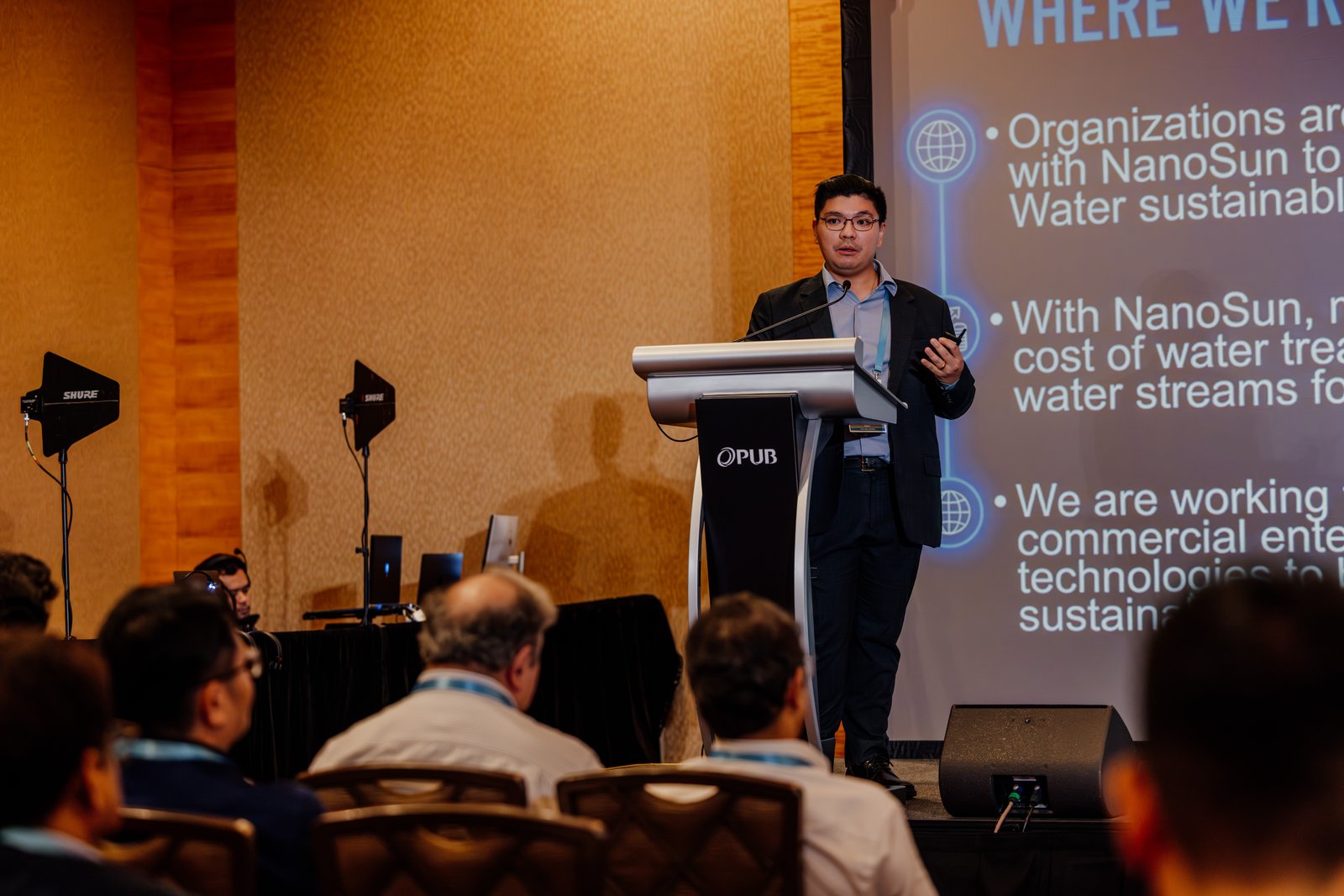 NanoSun sharing partnership outcomes in water sustainability at the USS R&I Congress 2026